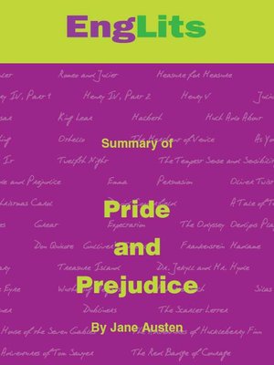 cover image of EngLits: Pride and Prejudice